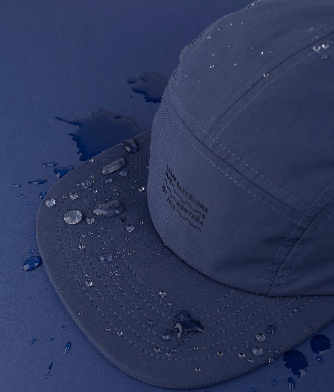 Borne Tech Navy 5 Panel Hat