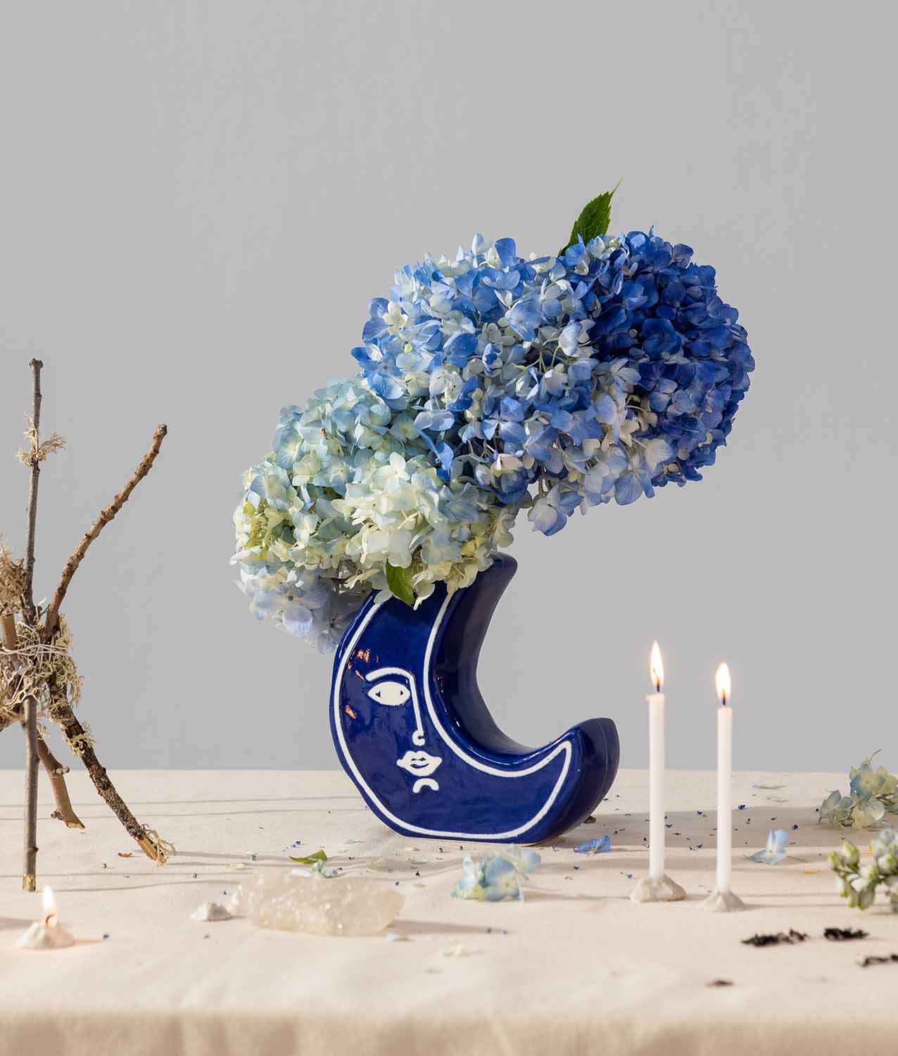 jarron ceramica luna doiy