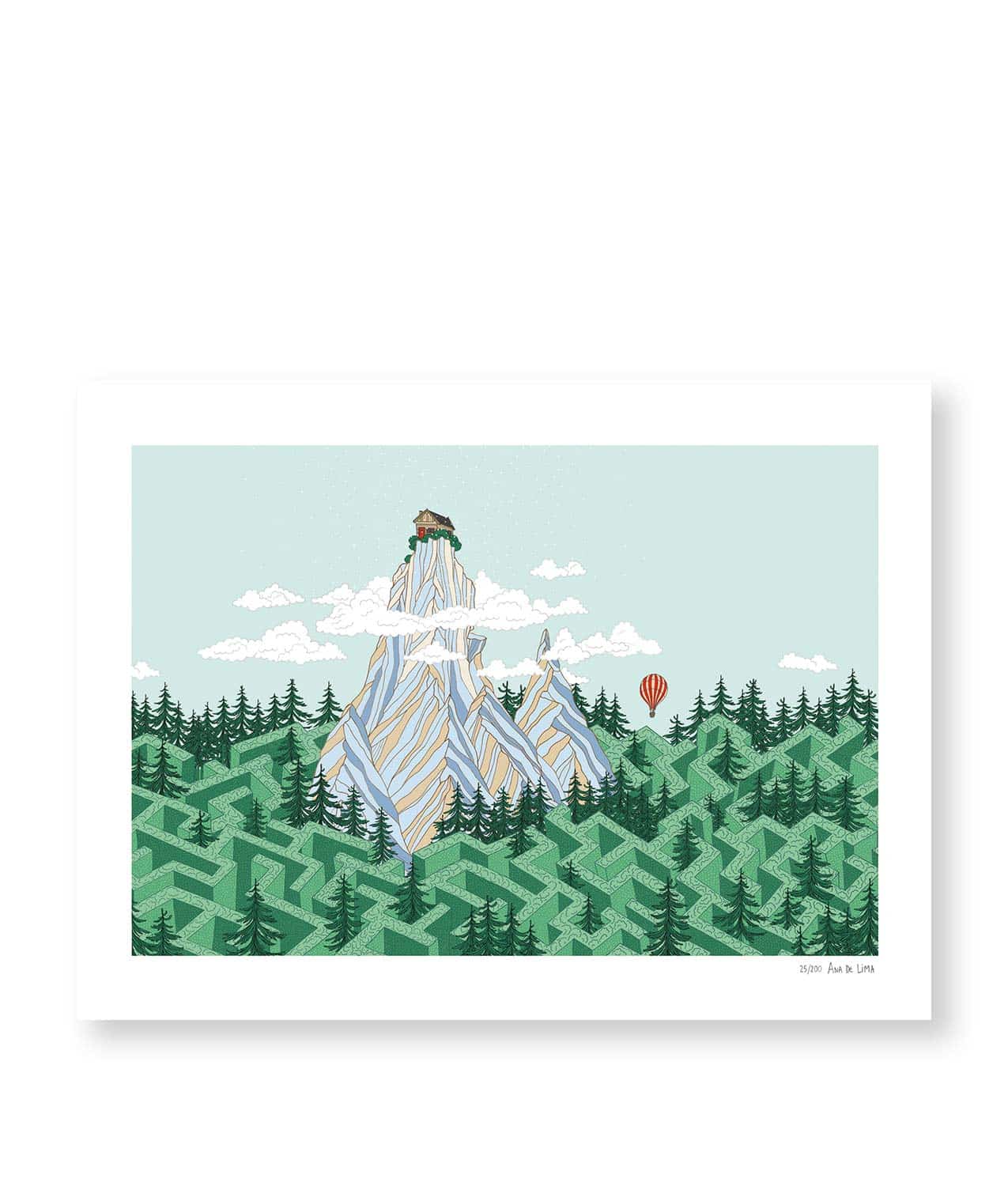 illustration ana lima maze