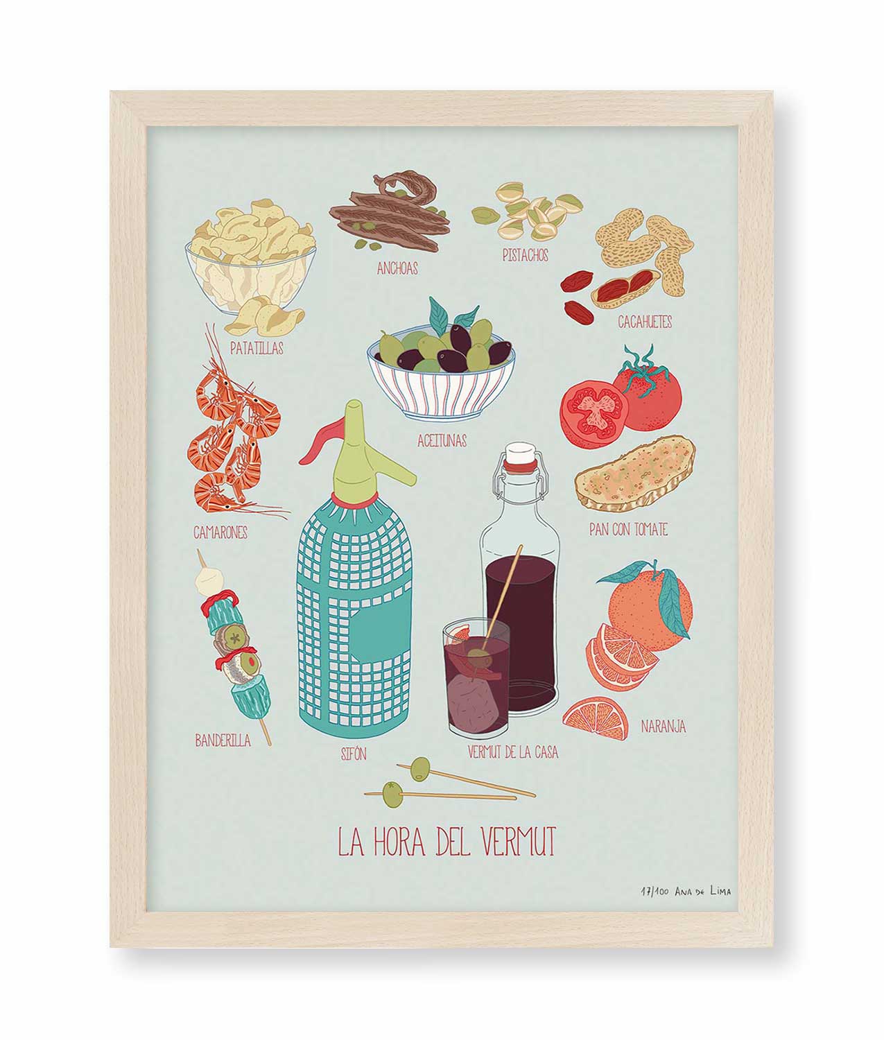illustration ana lima vermut