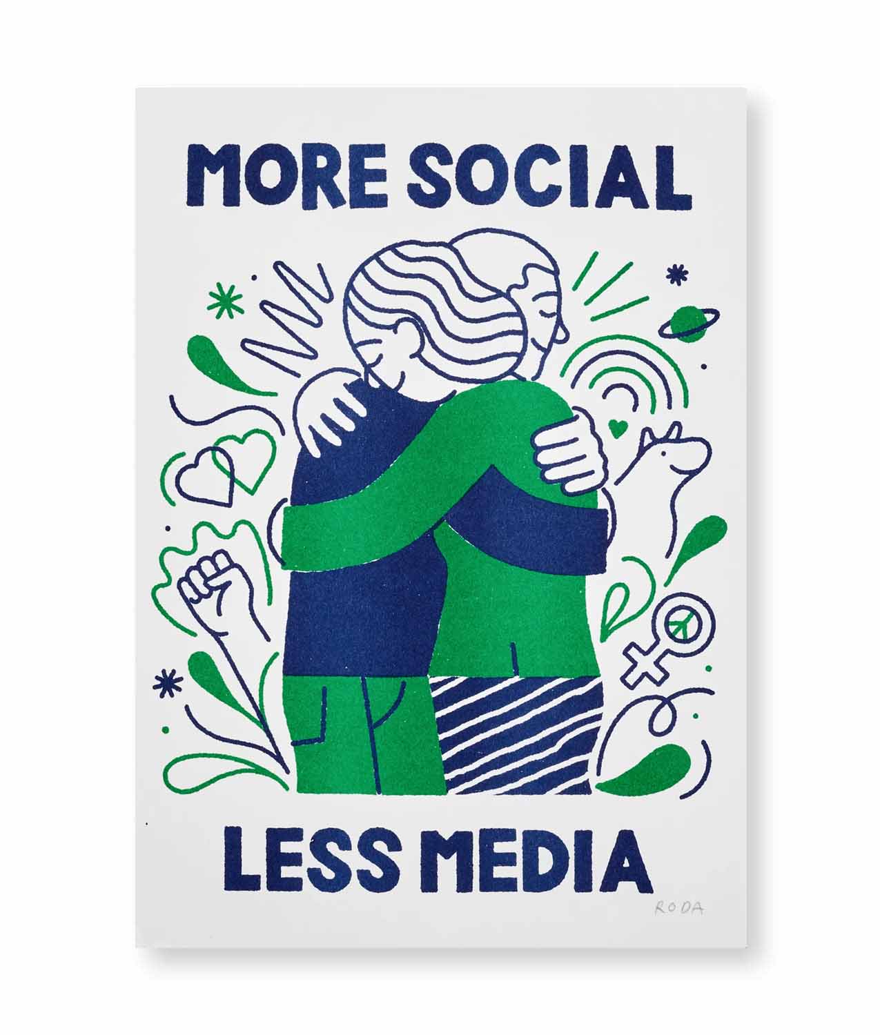 More Social Less Media