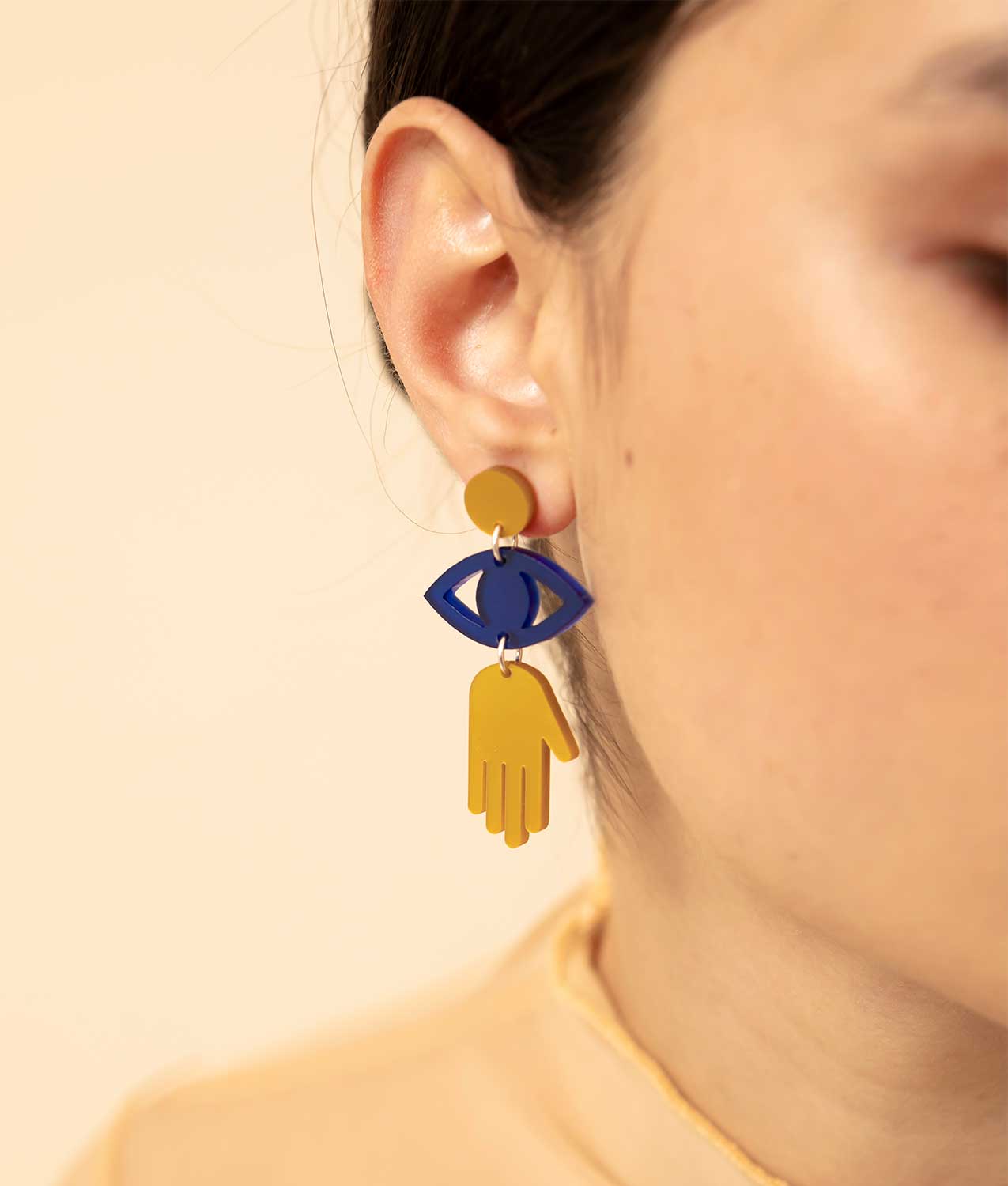 PENDIENTES ORELLA METRACRILATO